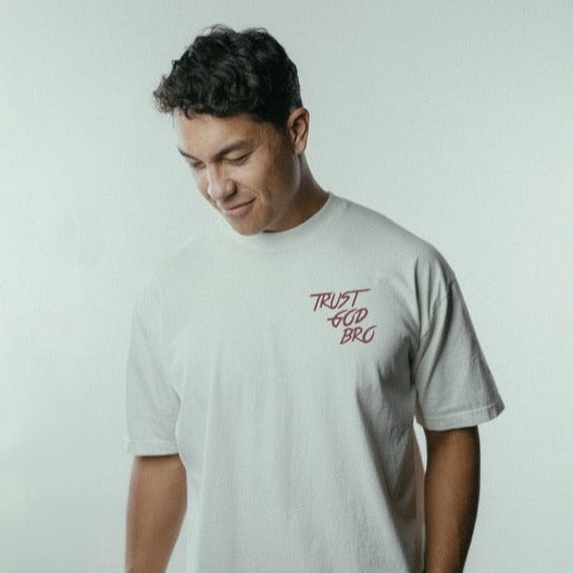 God Problems - TrustGodBro x Maverick City Music Tee - Cream