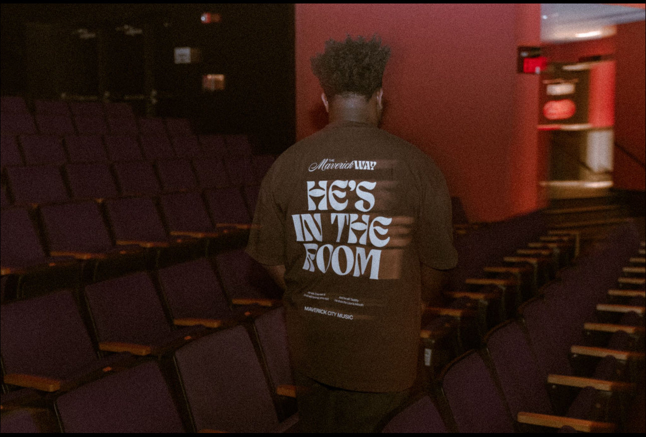 In the Room Lyric Tee - Chocolate