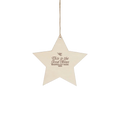 2023 Good News- Wood Star Ornament