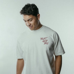 God Problems - TrustGodBro x Maverick City Music Tee - Cream