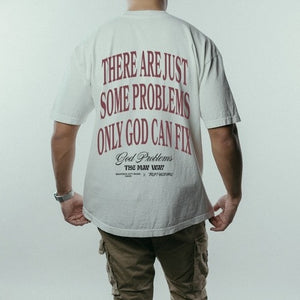 God Problems - TrustGodBro x Maverick City Music Tee - Cream