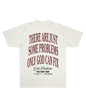 God Problems - TrustGodBro x Maverick City Music Tee - Cream