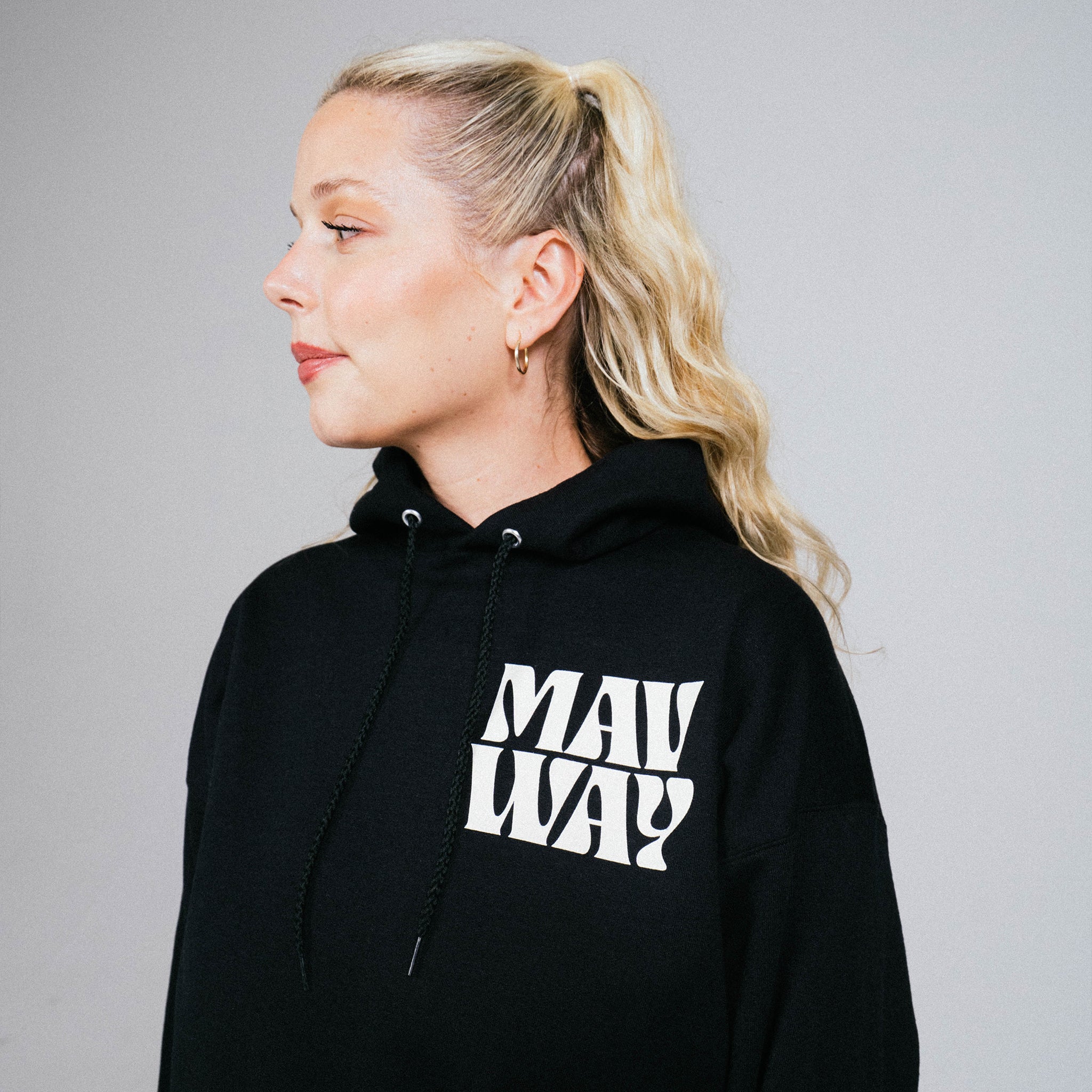 Sudadera con capucha Mav Way - Negro