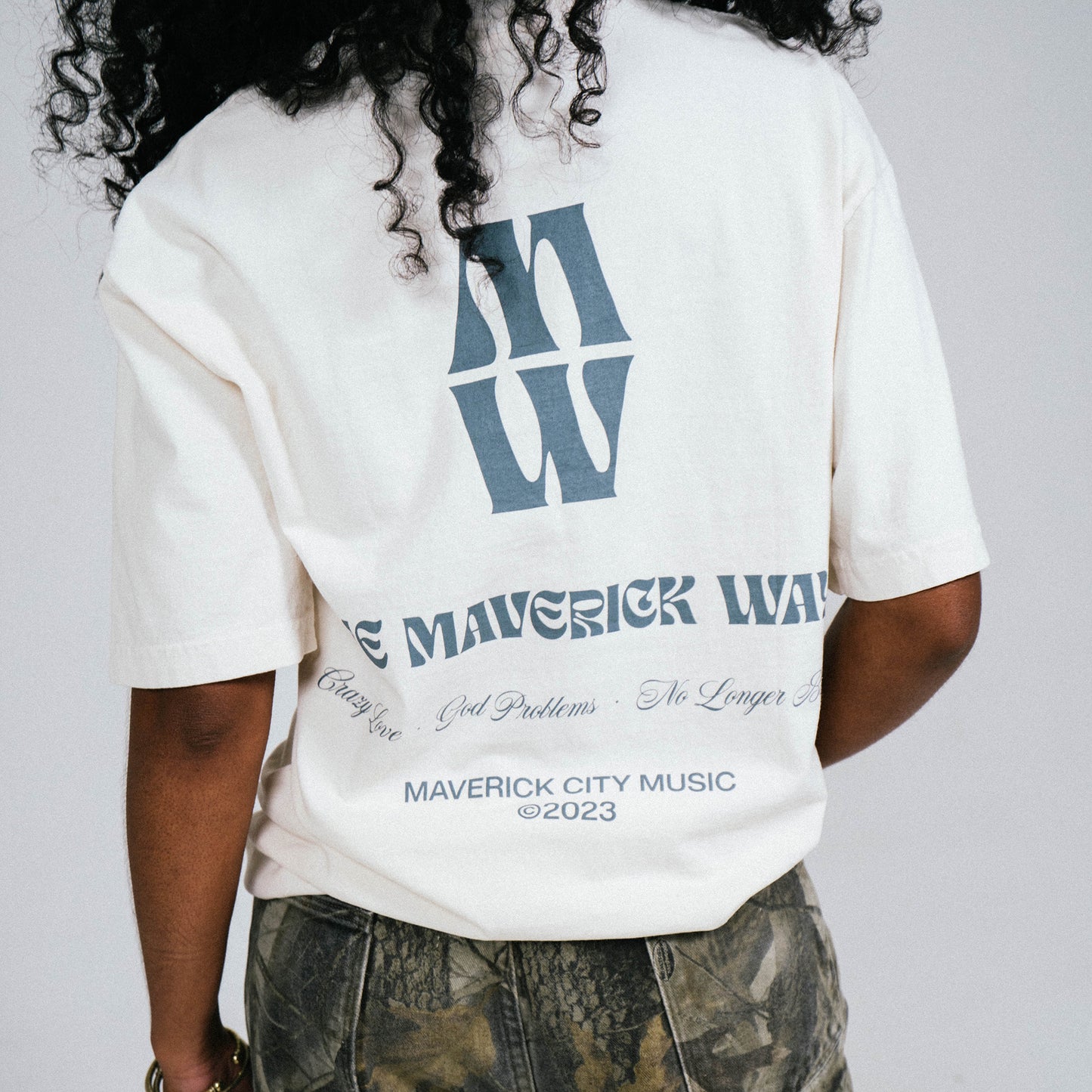 Camiseta The Mav Way - Crema