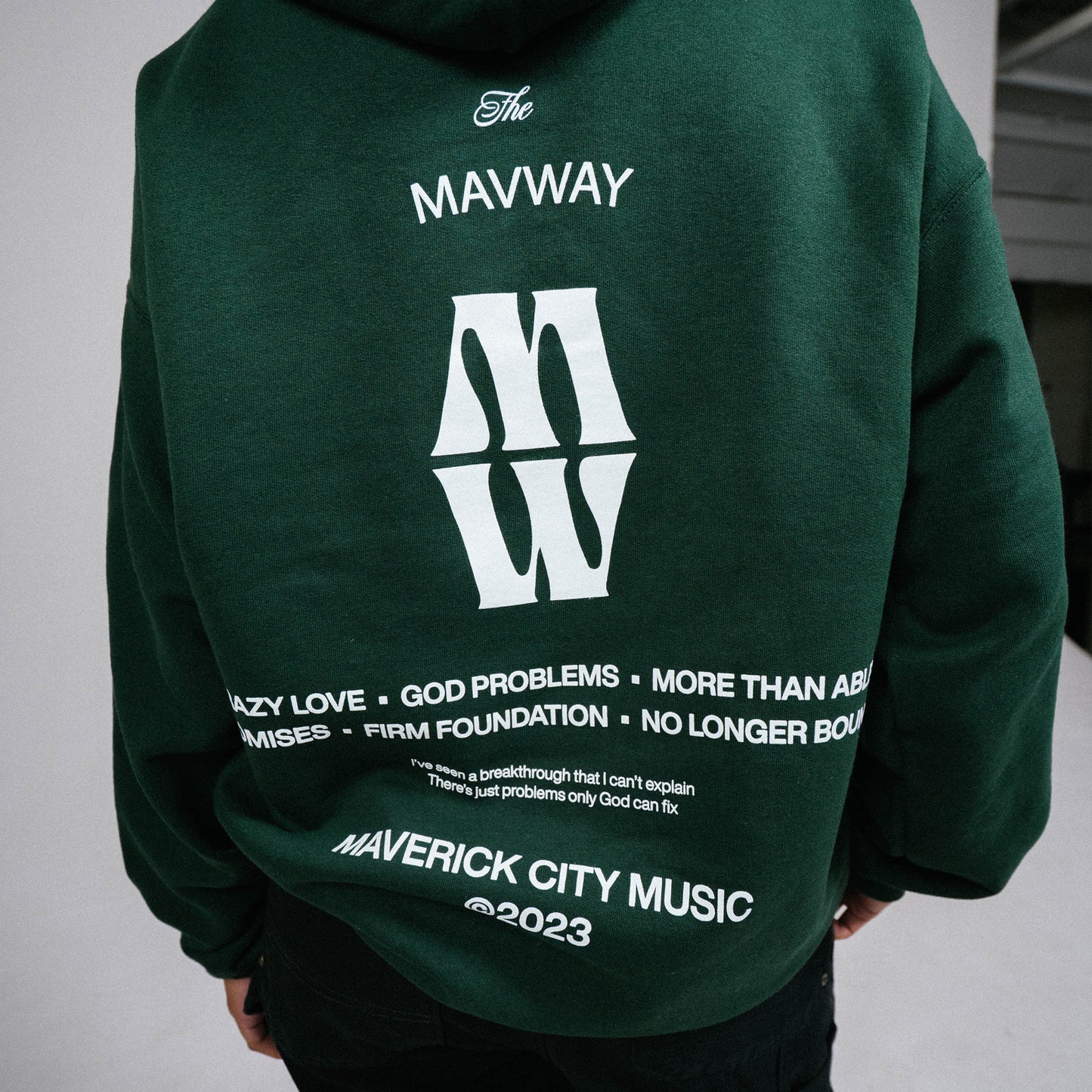 The Mav Way EP Hoodie - Green