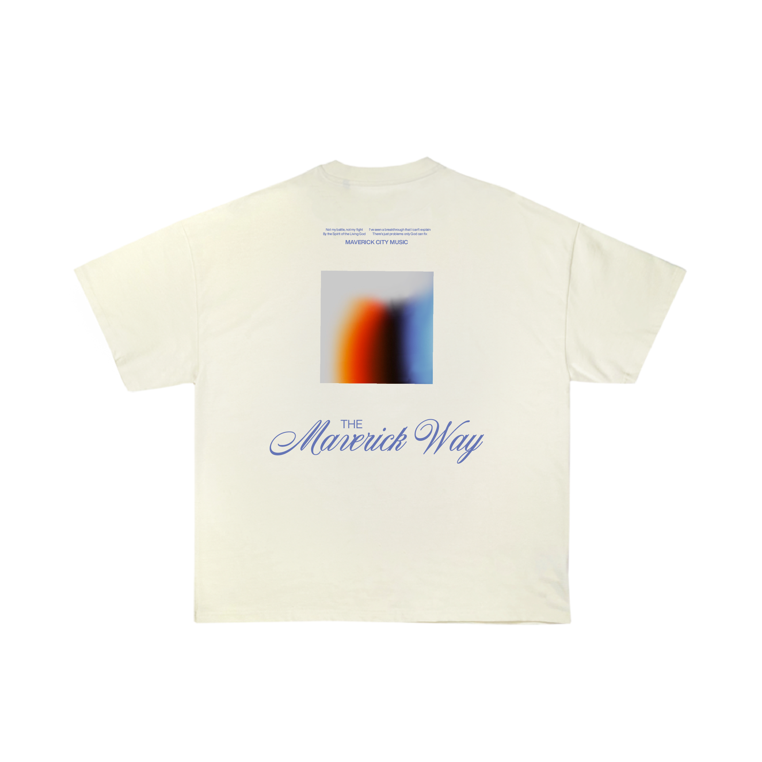 Camiseta Maverick Way Album - Crema